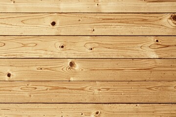 Fototapeta premium Pine wood wall background. Pine boards building paneling. Natural wood background.