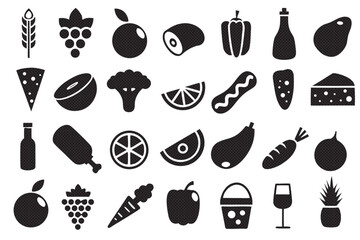 Collection of food