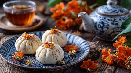 Chinese - Style Tea Snacks and Pastries