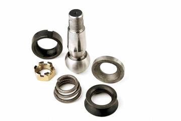 set of parts for repair of car steering rods, parts for repair of steering rod ends
