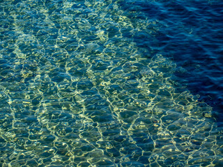 Wasseroberfläche vom Meer