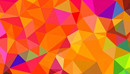 Fototapeta premium Abstract vibrant geometric shapes create a textured background, art, design