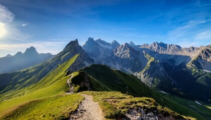 Fototapeta premium Explore Majestic Beauty Of World Top Mountains And Hiking Trails