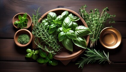 Enhance Your Culinary Creations With Fresh Herbs Like Basil And Thyme For Delectable Flavor Profiles