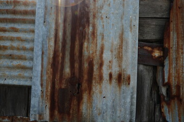 old wooden door