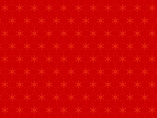 Red geometric star pattern abstract background design.