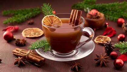 Christmas Drink And Holiday Spice Repeat Design