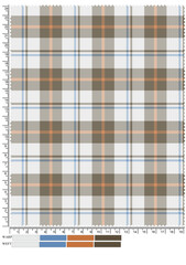 Gingham check plaid pattern for autumn, summer, spring. Seamless colorful herringbone textured vichy tartan vector graphic for scarf, dress, flannel shirt, skirt, other modern fashion fabric design.