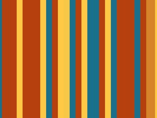 Obraz premium Abstract vertical stripes with warm and cool color palette.