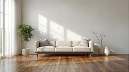 Natural Light Streaming Through Large Windows