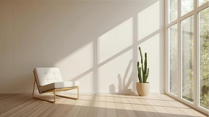 Open and Airy Interior with Cozy Seating