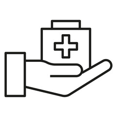 Obraz premium treatment vector icon