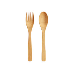 Eco-Friendly Bamboo Utensil Set Spoon and Fork
