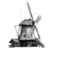 windmill in holland