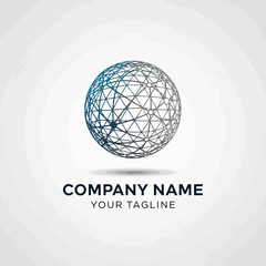 abstract globe design