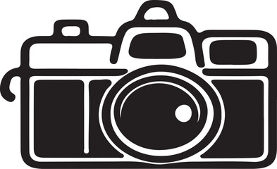 A camera design with vibrant color palette