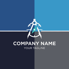 christmas card with christmas tree