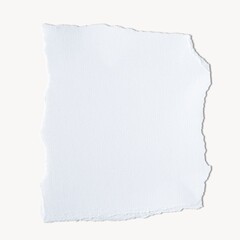 Obraz premium Torn white paper square with copy space
