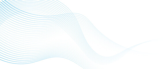 Vector abstract blue line wave curve lines blue lines  composition