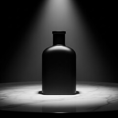 Black Perfume Bottle