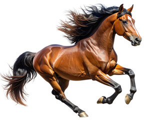 Obraz premium horse isolated on white background