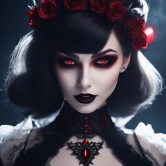 women's makeup for Halloween