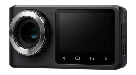 High-resolution camera with touchscreen interface and HDMI output for live streaming