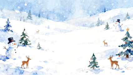 Cyan Gradient Wave Background Illustration