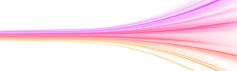 High-speed blue light trails form a futuristic road design. The motion blur effect adds depth and velocity. A clean, energetic background for digital or automotive use. © IvanLi