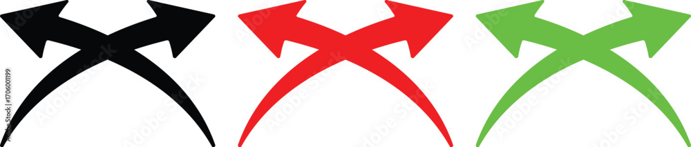 Canvas Prints curve arrow icon. arrow flat style icon on transparent background. arrow icon for your web site desi