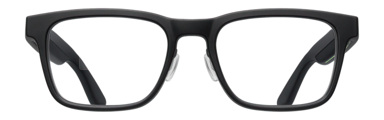Smart glasses with embedded health sensors and transparent HUD