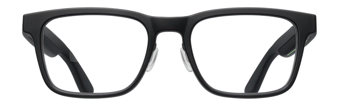 Smart glasses with embedded health sensors and transparent HUD