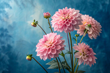 pink flowers in the garden