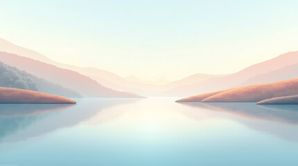 Obraz premium Surreal Abstract Backdrop