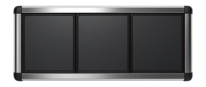 Modular wall-mounted workbench module with customizable panel inserts for a versatile workshop environment.