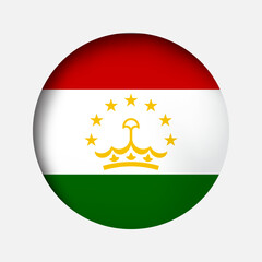 Obraz premium tajikistan flag