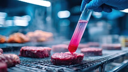 Lab testing of meat samples