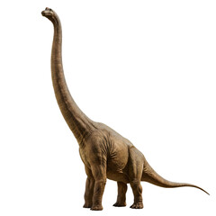 Mamenchisaurus Giant Sauropod Dinosaur  Prehistoric Reptile Illustration on transparent background