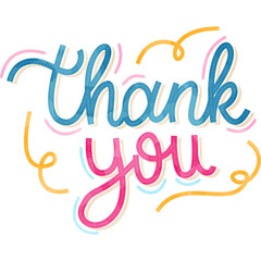 thank you hand lettering