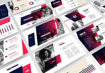 Business Presentation Slide Deck  Template