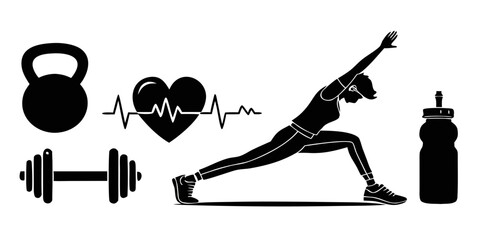 fitness silhouettes 