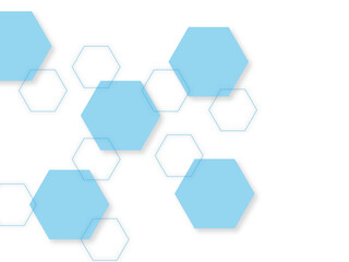 Abstract Hexagon Pattern Background