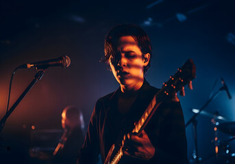 Live Music Performance with Guitarist