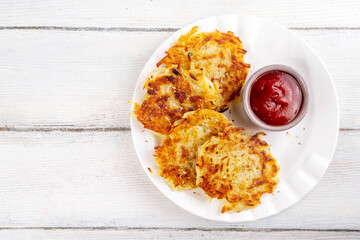 Homemade Hashbrown, Potato pancakes