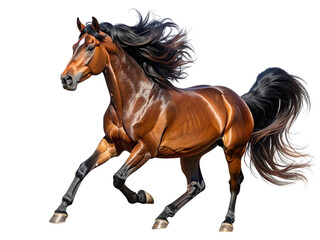 Obraz premium horse isolated on white background