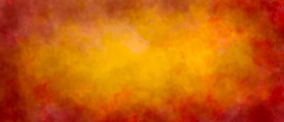 Banner grafico arancione fuoco autunno bello spazio vuoto