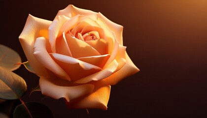 warm rose and shadow