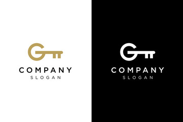 G key shaped logo horizontal