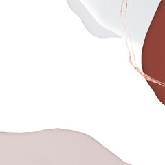 Abstract dull earth tone png transparent