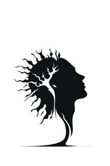 Burnout, Chaos, Subconscious, Manipulation, Mind, thoughts, head, hand, manipulator, narcissist, psychology, success, artwork, vector